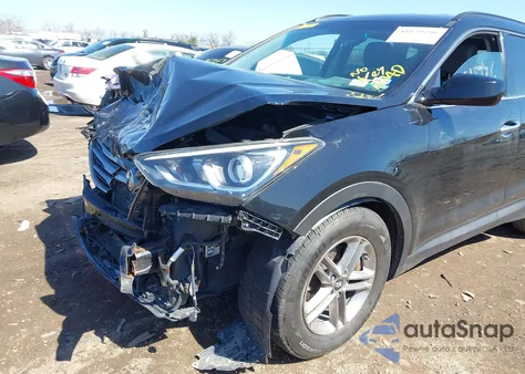 2017 Hyundai Santa Fe Sport 2.4L из США, поврежденный, VIN 5NMZU3LB6HH031260